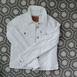 White Levi's Jean Jacket